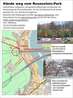 Rosensteinpark, Hände weg