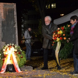 80 Jahre nach der Pogromnacht von 1938 - Gedenkveranstaltung in Bad Cannstatt (09.11.2018)