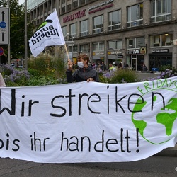 FFF - 6. globaler Klimastreik, Stuttgart (25.09.2020)