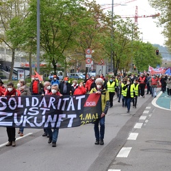 1. Mai Demonstration -  Solidarität ist Zukunft (2021)